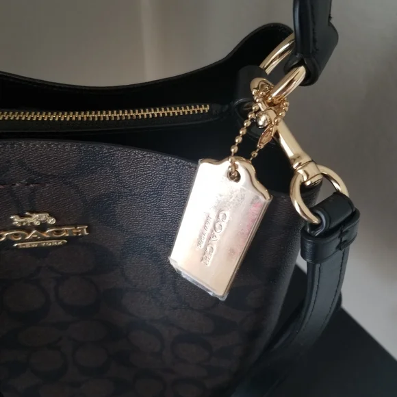 Coach Black and Brown Satchel - Picture 10 of 14